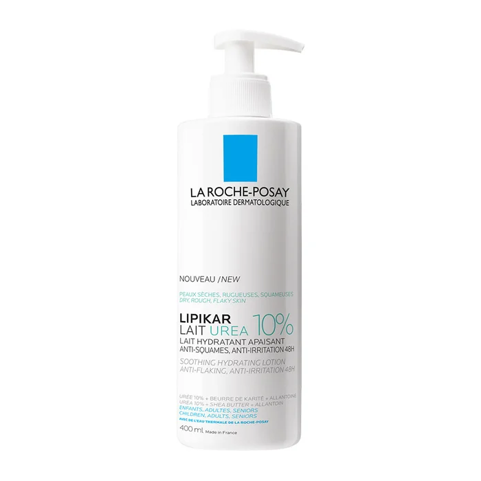 La Roche Posay Lipikar Latte Urea 10% Lozione Idratante Pelle Ruvida 400ml