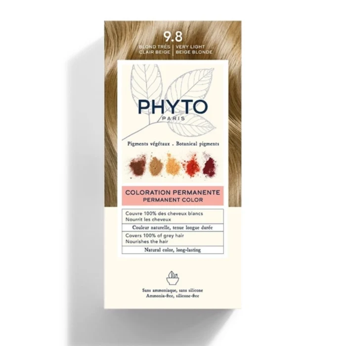 Phyto PhytoColor 9,8 Biondo Chiarissimo Cenere Colorazione Capelli