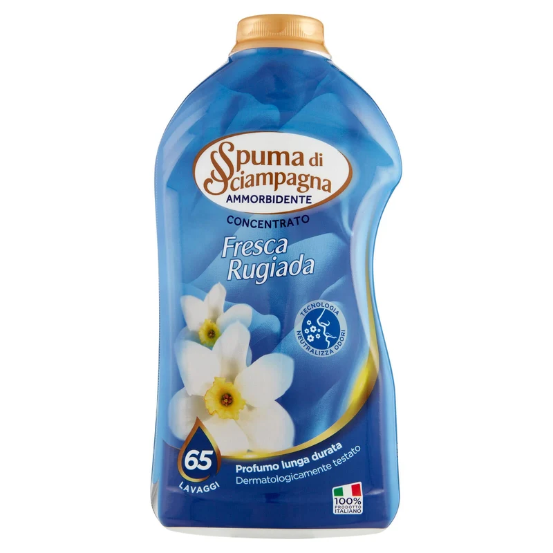 Spuma di Sciampagna Ammorbidente Concentrato Fresca Rugiada 1300 ml