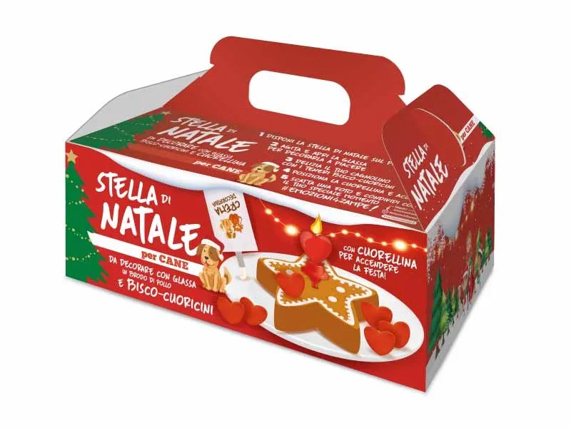STELLA DI NATALE CANE GR117