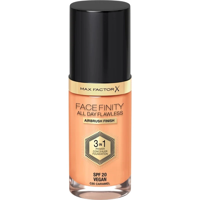 Max Factor Fondotinta Facefinity All Day Flawless 3in1 85 Caramel 30ml