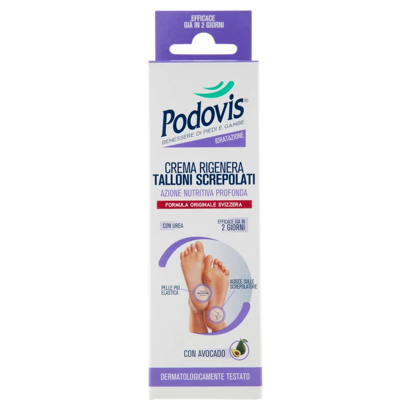 Podovis Idratazione Crema Rigenera Talloni Screpolati 75 ml