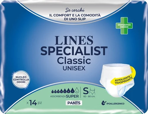 Lines Specialist Classic Pants Unisex Super 14 Pezzi