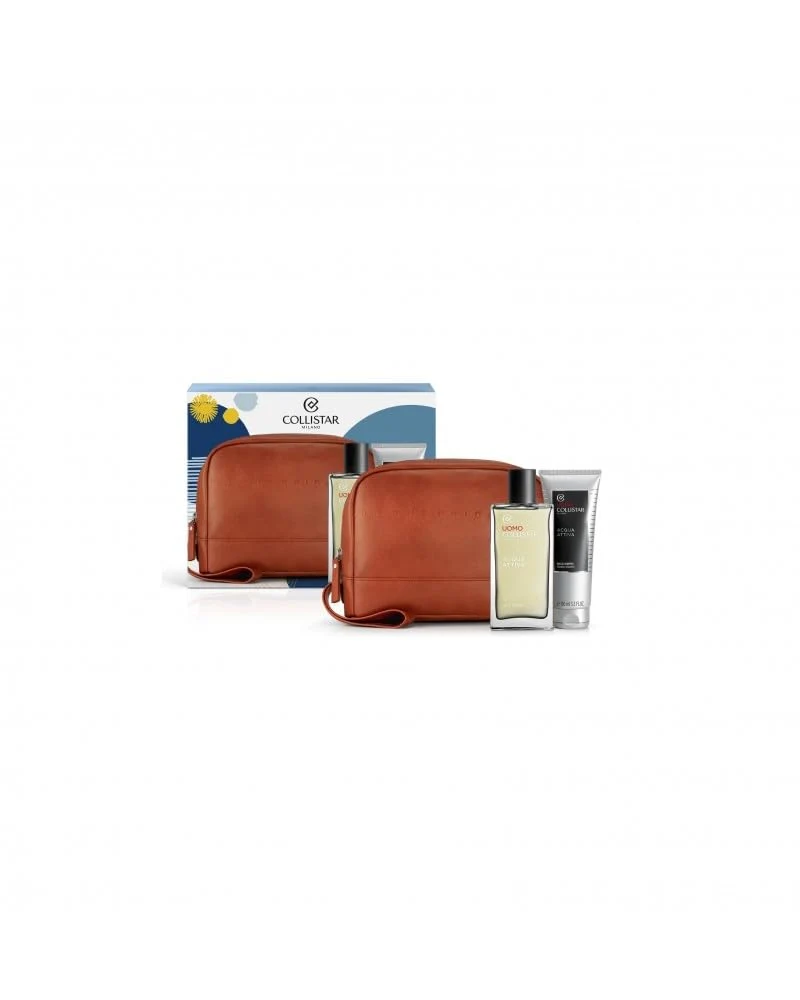 Collistar Cofanetto Acqua Attiva 100ml + Doccia Shampoo 10ml, Travel Bag The Bridge 1pz