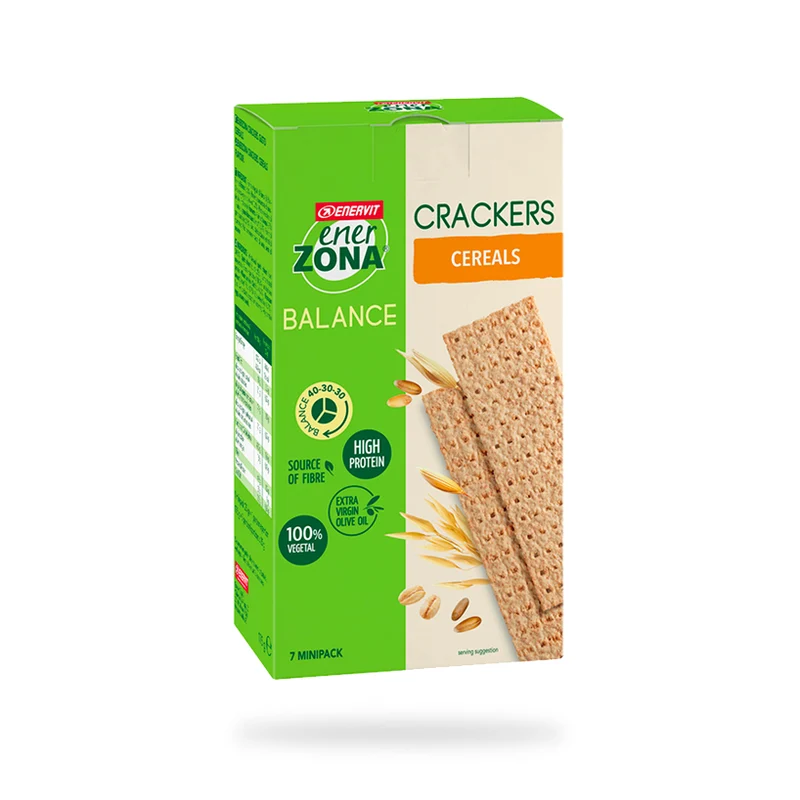 Enerzona Crackers Cereals 7 Pacchetti