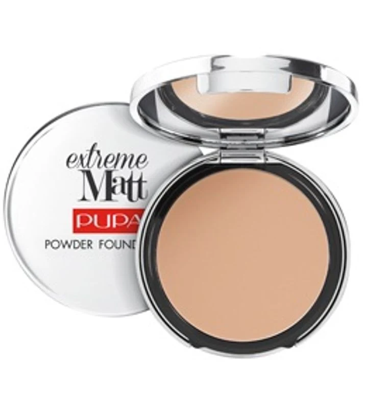 Pupa Extreme Matt Fondotinta compatto polvere n. 040 Natural Beige per pelli olivastre scure