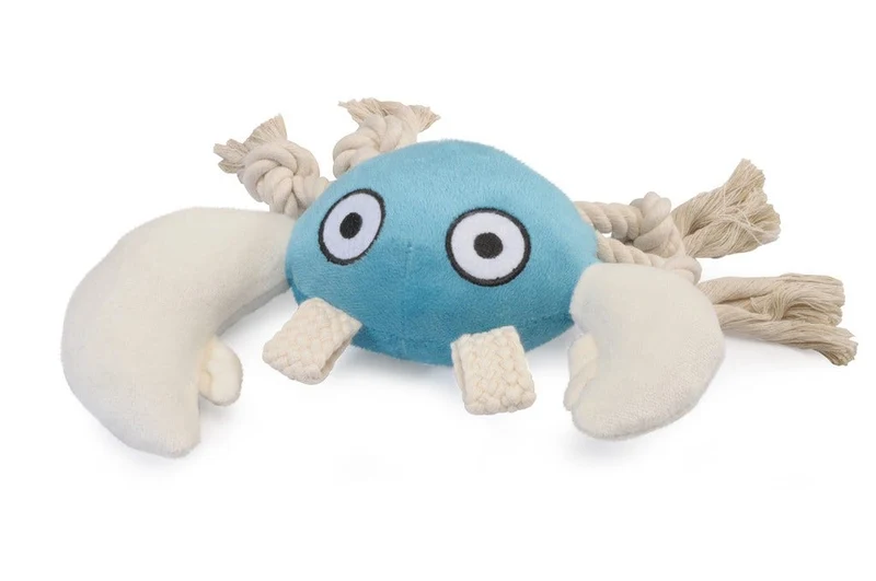 Camon Gioco Per Cani Peluche Ganchio Con Squeaker E Corda