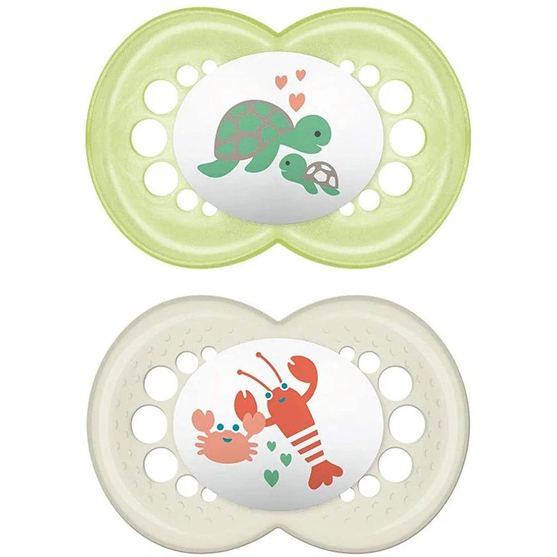 Mam Original Succhietto 6M+ Silicone Doppio Neutro
