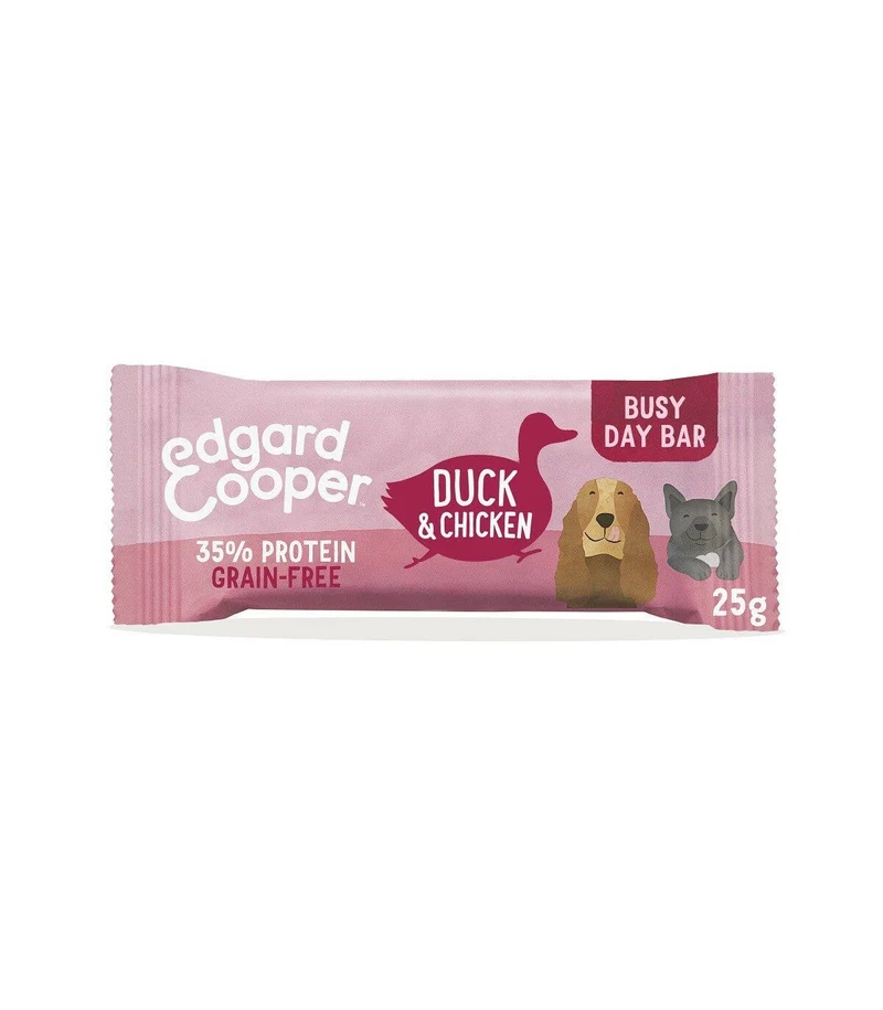 Edgard & Cooper Barretta Di Anatra E Pollo Senza Cereali per Cani 25g