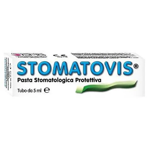 PASTA STOMATOLOGICA PROTETTIVA STOMATOVIS STOMATITI AFTOSE 5 ML