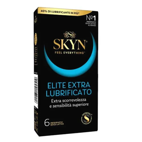 PROFILATTICO SKYN ELITE EXTRA LUBRIFICATO 6 PEZZI