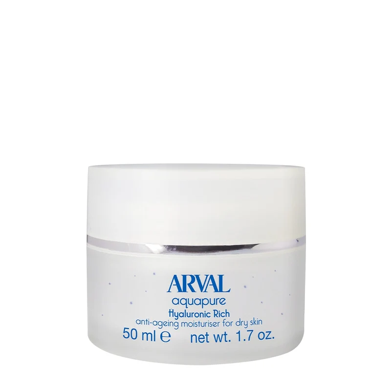 Arval Aquapure Hyaluronic Rich Idratante Viso Anti-età Pelli Secche 50ml
