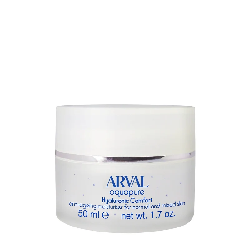 Arval Aquapure Hyaluronic Comfort Idratante Viso Anti-età Pelli Normali E Miste 50ml