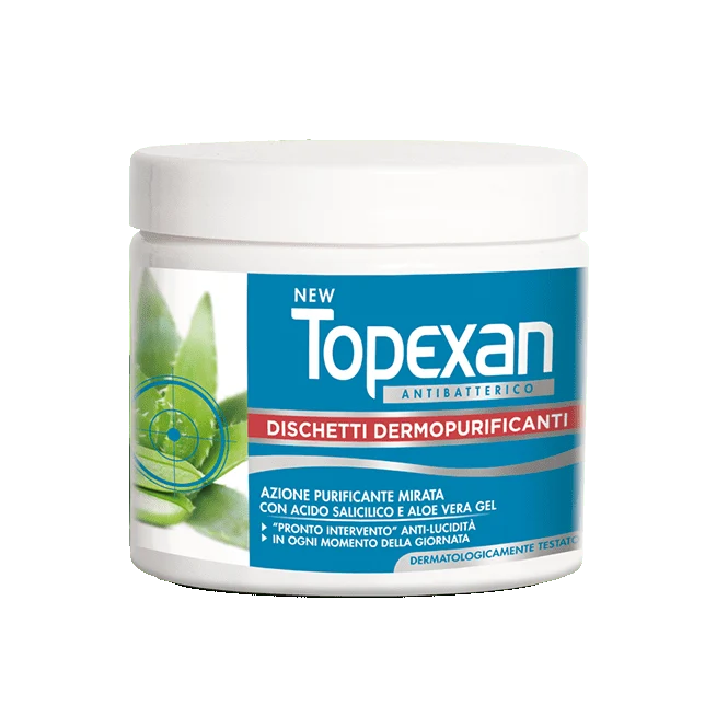 New Topexan Dischetti Dermopurificanti 66 Pezzi