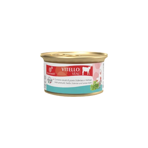 Marpet Aequilibriavet Vitello Cibo Umido Per Gatti Adulti Lattina 85g