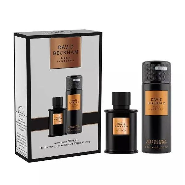 David Beckham Bold Instinct Eau De Parfum 50ml + Deo Body Spray 150ml