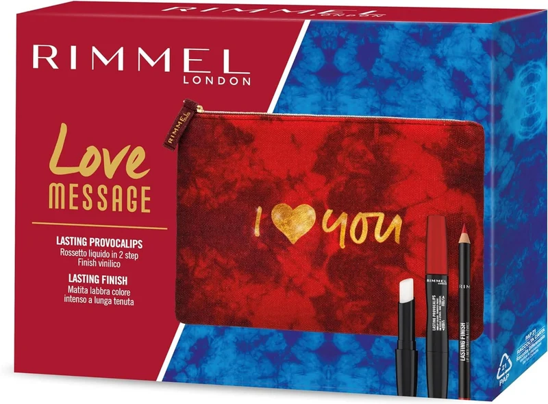 Rimmel Cofanetto Love Message Provocalips Rossetto Liquido + Matita labbra