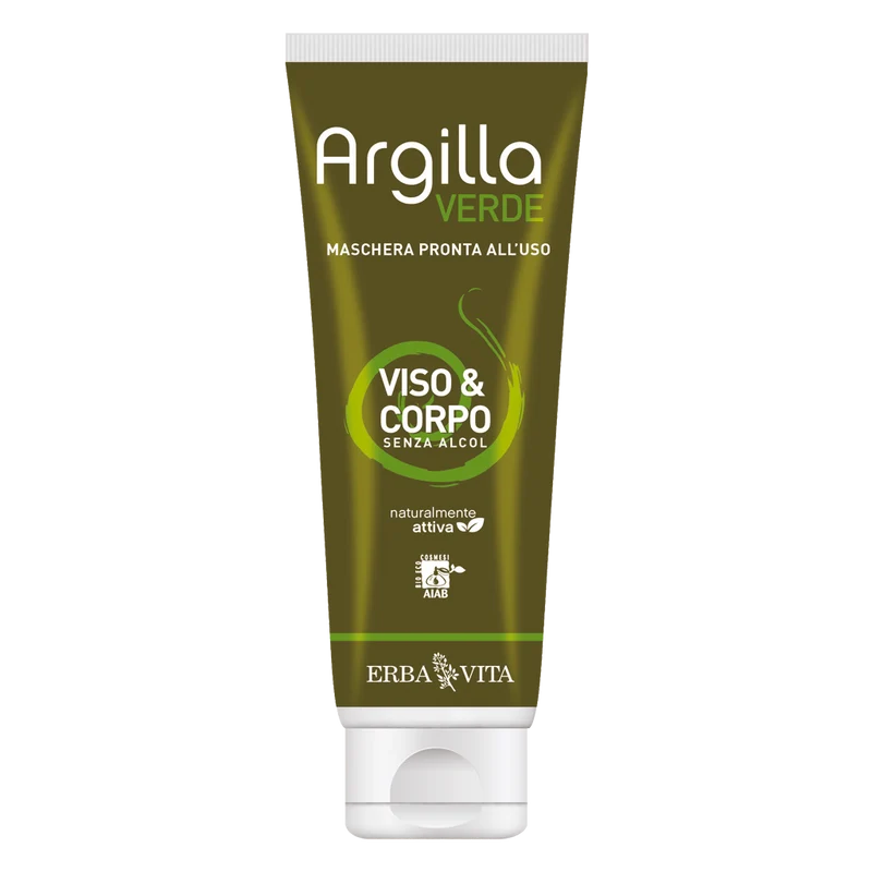 Argilla Verde Maschera Viso E Corpo 250ml