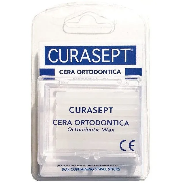 Curasept Wax Cera Ortodentica 5 Bastoncini