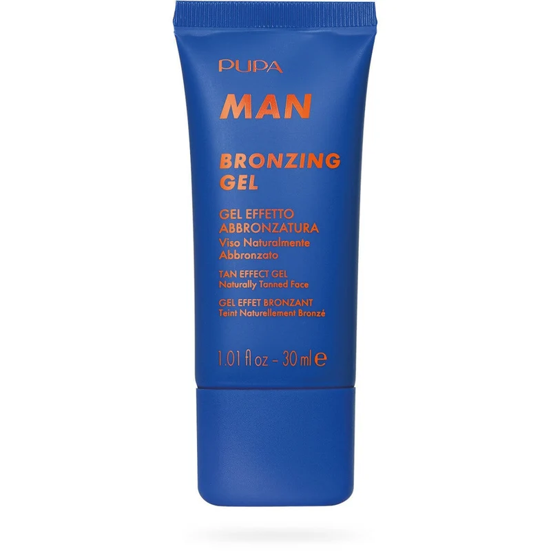 Pupa Man Bronzing Gel Effetto Abbronzatura Viso - 002 Light Medium Skin 30ml