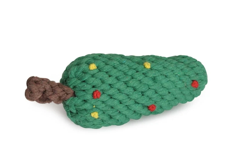 Camon Gioco Albero Di Natale in Corda Di Cotone Intrecciata Per Cani