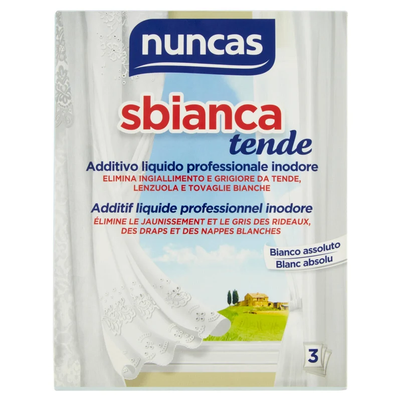 nuncas sbianca tende 3 buste 80 ml