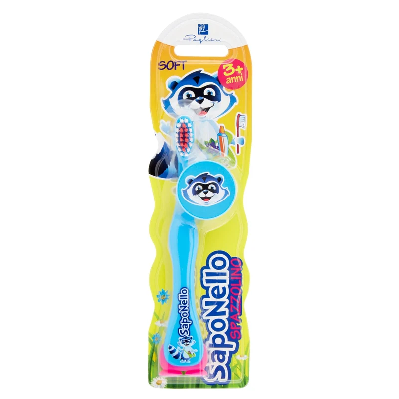 SapoNello Spazzolino soft 3 anni+