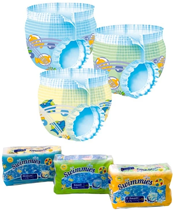 Swimmies Pants Small 12 Pezzi