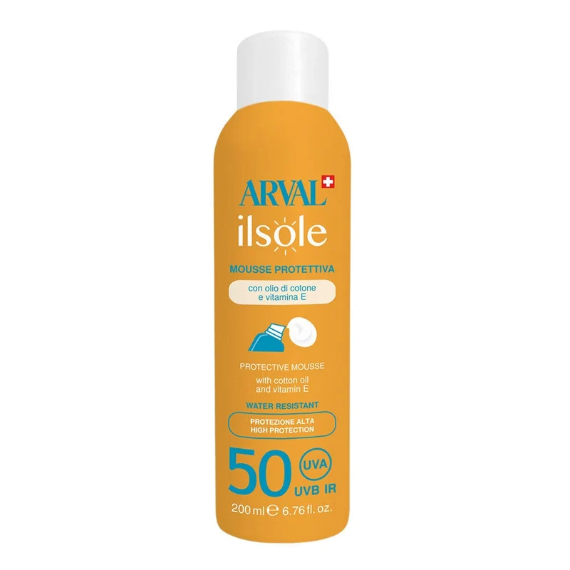 Arval Sun Il Sole Mousse Protettiva Viso Corpo 200ml SPF50