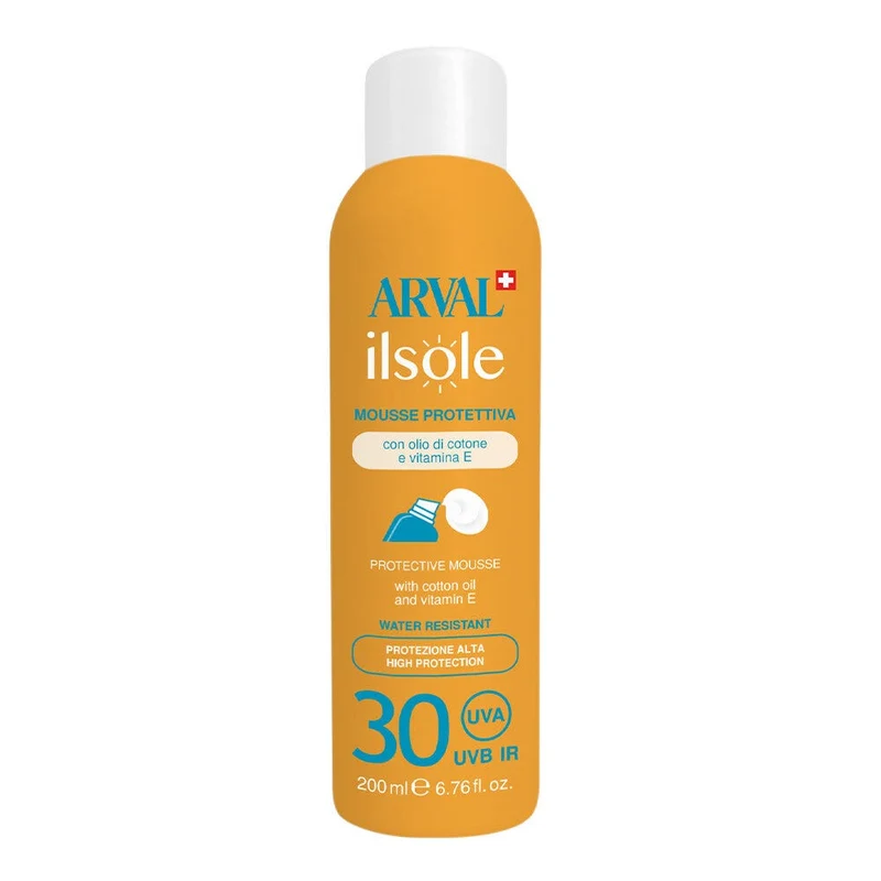 Arval Sun Il Sole Mousse Protettiva Viso Corpo 200ml SPF30