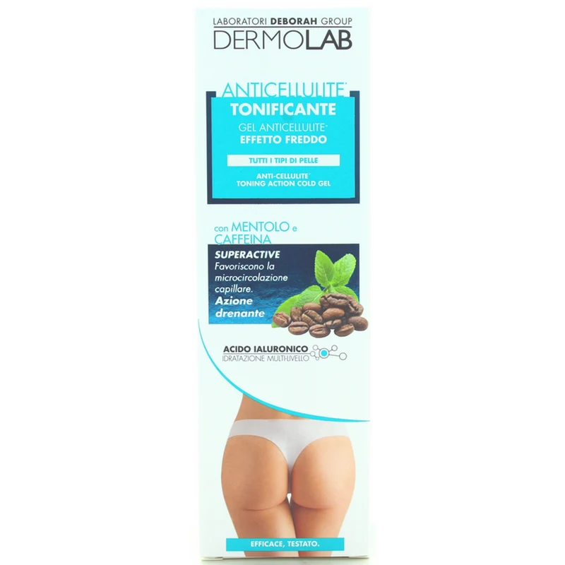 Dermolab - Gel Anticellulite Tonificante Effetto Freddo - 200 ml