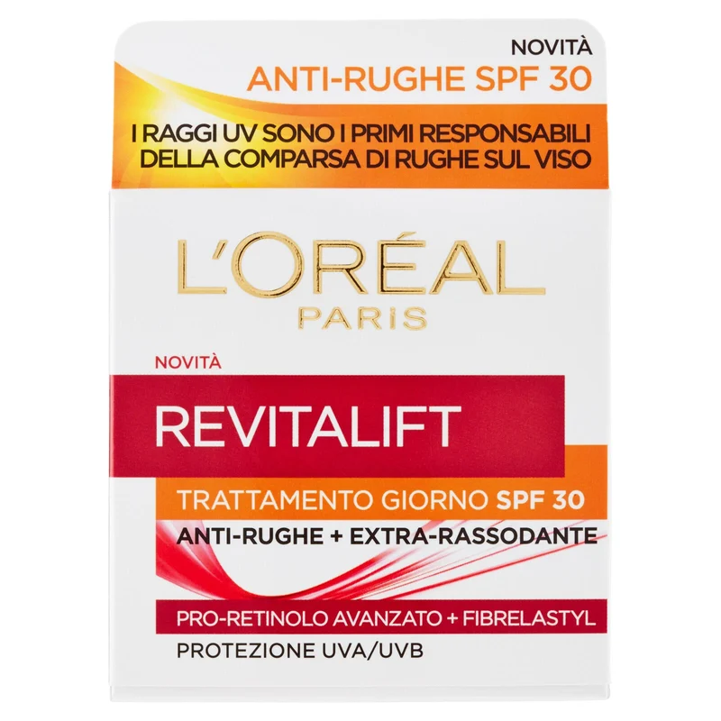 L'Oréal Paris Revitalift Trattamento Giorno SPF 30 Anti-Rughe + Extra-Rassodante 50 ml