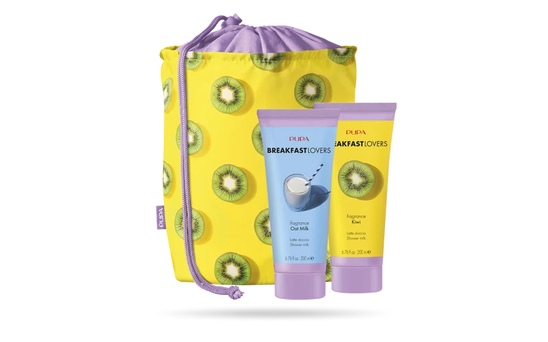 Pupa Breakfast Lovers Kit 3 Latte Doccia 2x200ml 003 Kiwi/Oat Milk