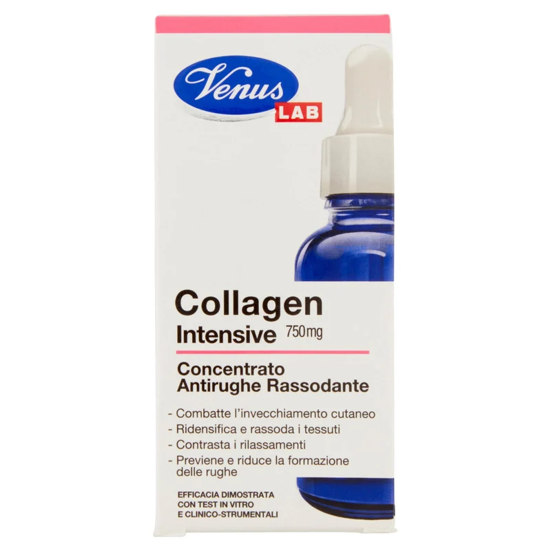 Venus Lab Collagen Intensive 750mg Concentrato Antirughe Rassodante 30 mL