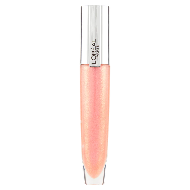 L’Oreal Paris Gloss volumizzante Brilliant Signature, Lucidalabbra a lunga durata, I Amplify, 6,4 ml