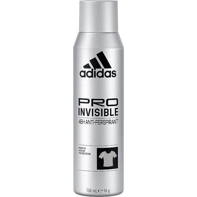 Adidas Pro Invisible Deodorante Spray Antitraspirante Uomo 48H 150ml