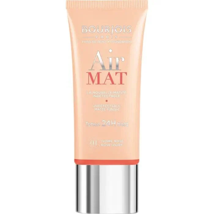 Bourjois Air Mat Foundation Fondotinta Liquido Opacizzante A Lunga Tenuta 04 Rose Ivory 2.4g