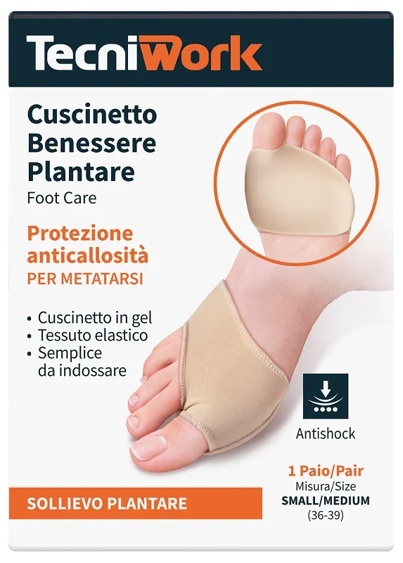 BENESSERE PLANTARE CUSCINETTO SMALL/MEDIUM 1 PAIO