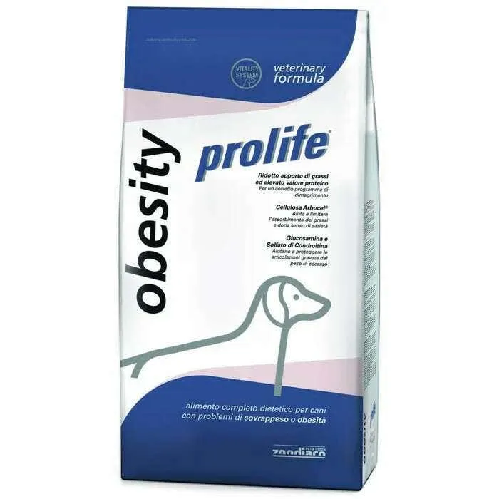 Prolife Veterinary Obesity Cibo Secco Per Cani Sacco 10kg