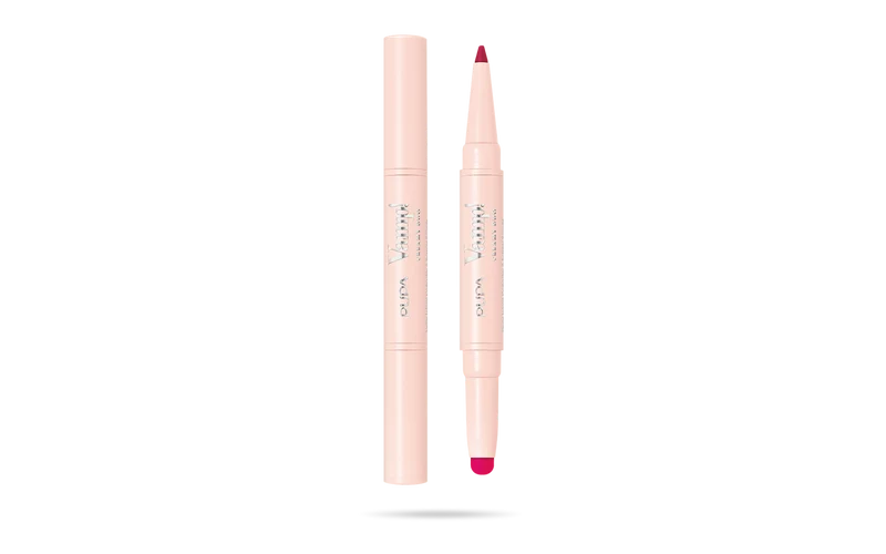 Pupa Vamp! Matita Labbra Contouring & Rossetto Brillante 012 Cherry Red