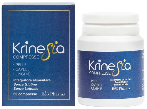 KRINESIA PELLE CAPELLI UNGHIE 60 CAPSULE DA 750 MG SENZA GLUTINE SENZA LATTOSIO
