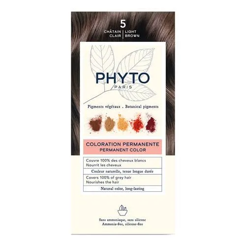 Phyto Phytocolor 5 Castano Chiaro Colorazione Permanente Capelli