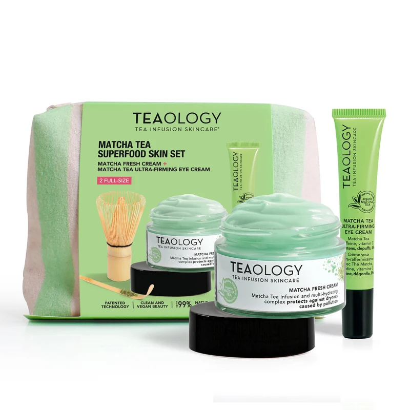Teaology Matcha Tea Kit Matcha Fresh 50ml + Peach Hydra Mist 100ml