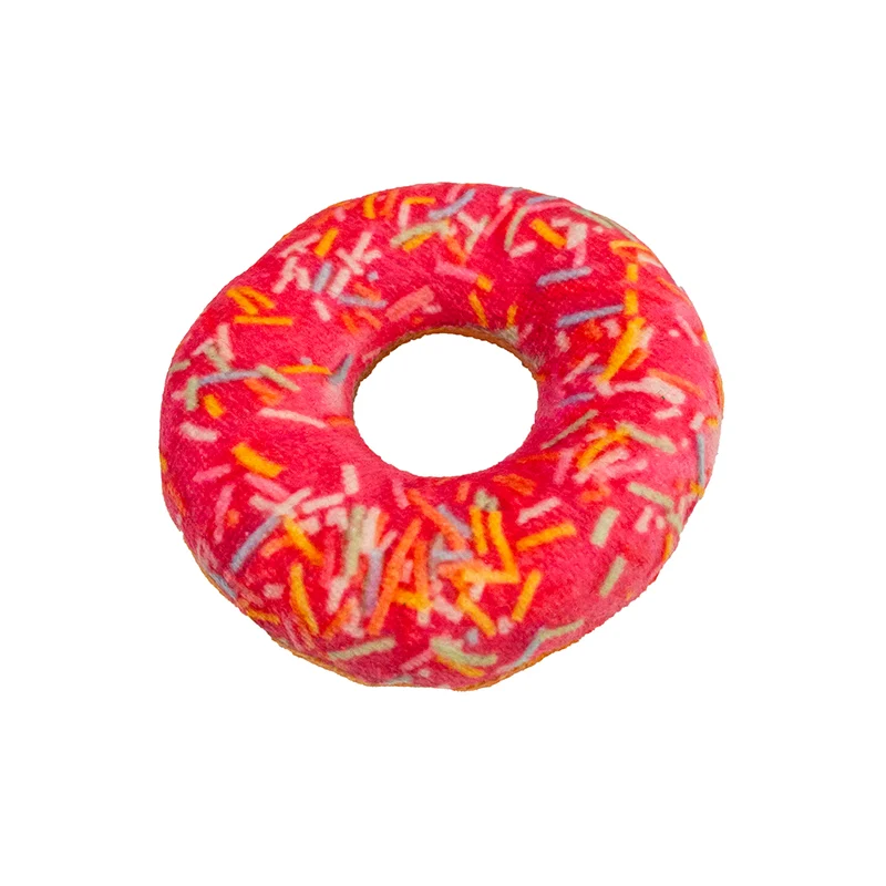 Croci Bakery Street Donut Rosa Con Catnip Gioco Per Gatti 9cm