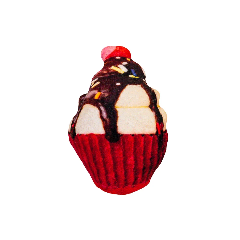 Croci Bakery Street Cupcake Marrone Con Catnip Gioco Per Gatti