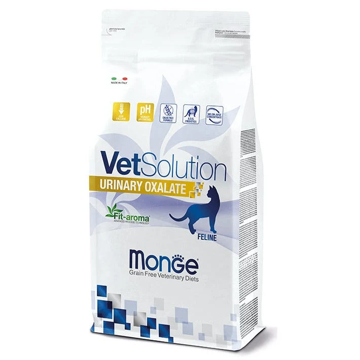 Monge VetSolution Urinary Oxalate Linea Veterinaria Cibo Secco Gatti 400g