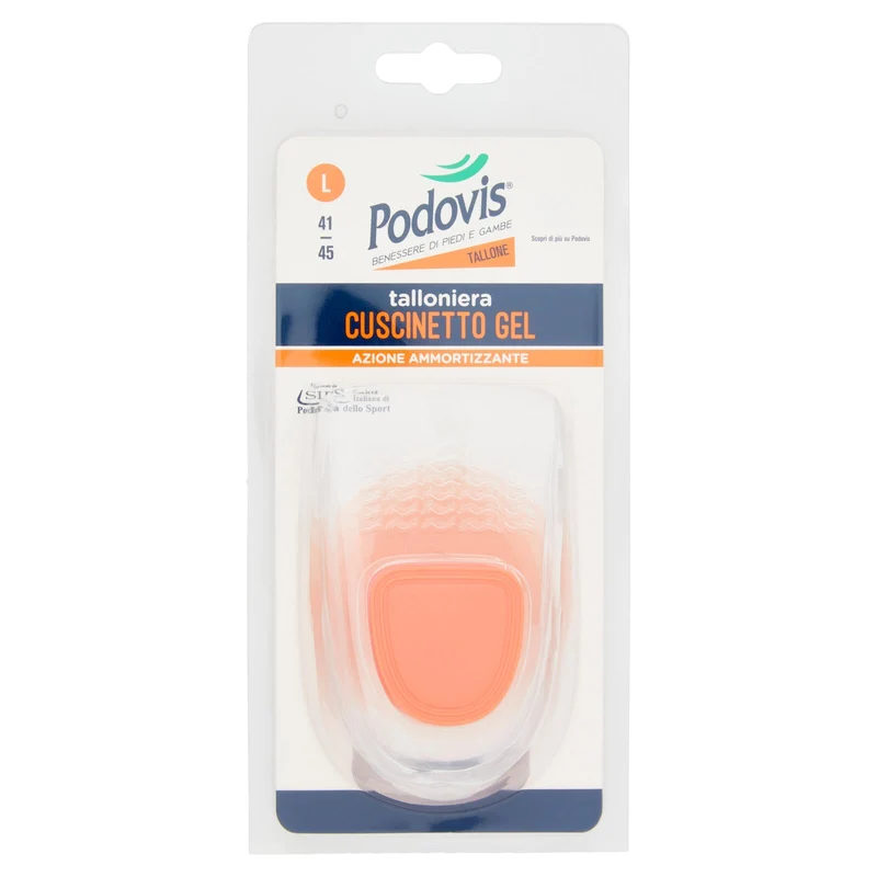 Podovis Tallone talloniera Cuscinetto Gel L 41/45 1 Paio