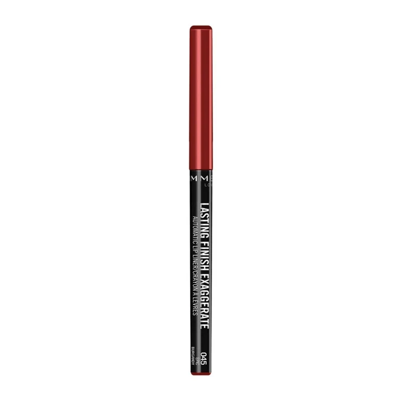 Rimmel Matita Labbra Lasting Finish Exaggerate 045 Epic Burgandy
