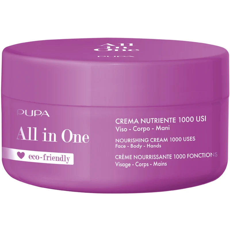 Pupa All In One Crema Nutriente 1000 Usi Viso/Corpo/Mani 350ml