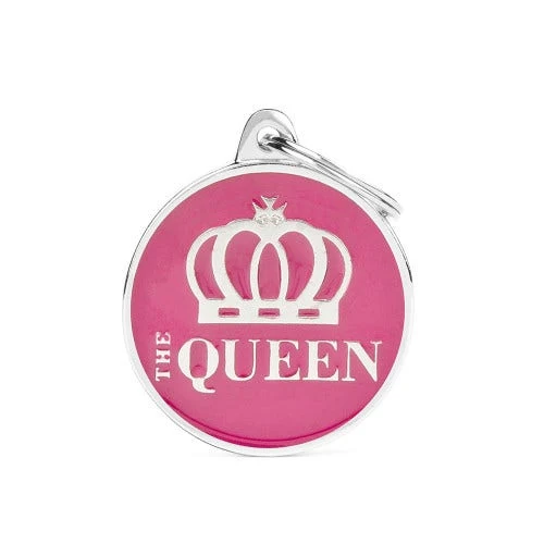 Medaglietta Per Cani E Gatti Personalizzata The Queen